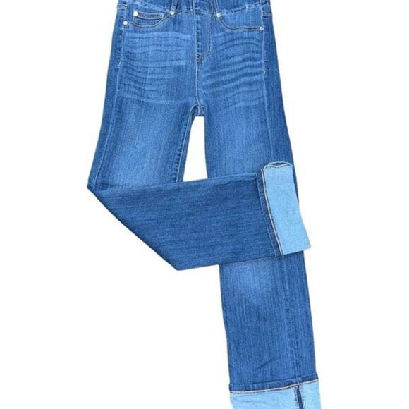 Liverpool Los Angeles Pull On Stretch Straight Leg Jeans Size 0 / 25 - Picture 1 of 4